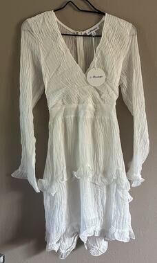 Macaron White Dress